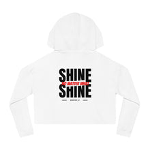 Load image into Gallery viewer, Women’s Cropped Hooded Sweatshirt

